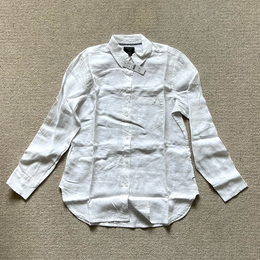 NWT J.Crew linen button down